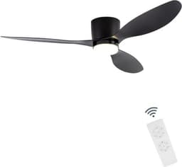 Plafondventilator Slaapkamer - Plafonniere Met Ventilator - Plafondventilator Met Verlichting - Plafondventilator Afstandsbediening — thumbnail 1