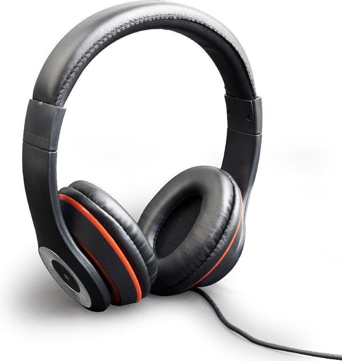 Gembird MHS-LAX-B - Koptelefoon met microfoon Los Angeles zwart — afbeelding 1