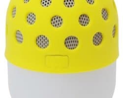 Conceptronic CSPKBTWPHLY Wireless Waterproof Bluetooth LED Speaker - Geel