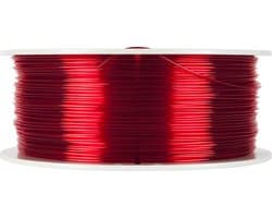 Verbatim 55054 3D Printer Filament PET-G 1.75mm 1Kg Rood Transparant