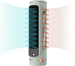 Luchtkoeler - Ventilator - Persoonlijk Comfort - 3 Windsnelheden - Compact - Lichtgroen — thumbnail 1