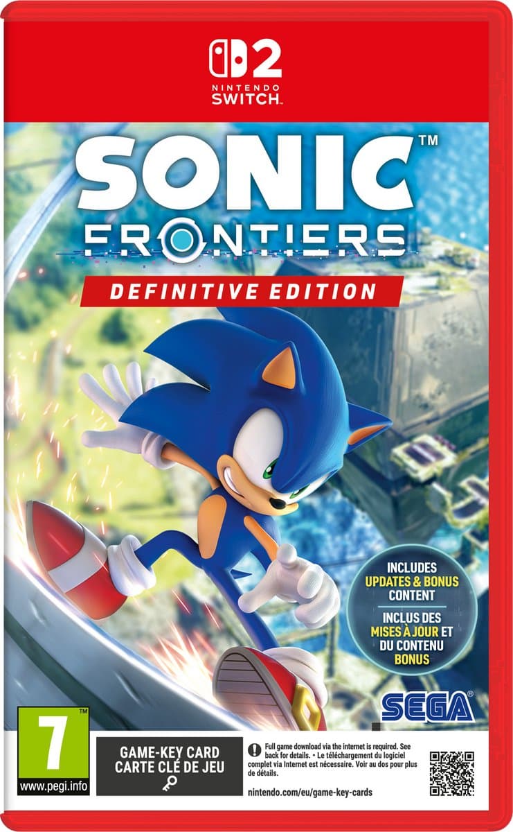 Sonic Frontiers Definitive Edition - Nintendo Switch 2 — afbeelding 1