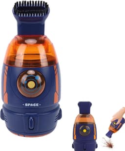 KZQ Mini bureaustofzuiger 600 Pa zuigkracht - Compact en draagbaar voor gumresten papiersnippers en toetsenbordstof - Capaciteit 55 ml - Blauw — thumbnail 1