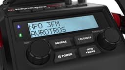 PerfectPro UBOX400R - Bouwplaats Radio - FM - DAB+ - Bluetooth - Oplaadbaar - AUX - UB400R2 — thumbnail 3