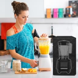 Keukenmachine Stofhoes - Apparaat Beschermhoes - Keuken Organiseren - Met Handvat - 27 x 26 x 4 cm - Niet gespecificeerd — thumbnail 2