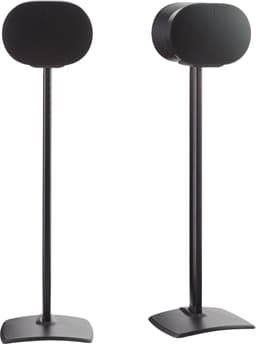 Sanus WSSE32-B2 fixed speaker stand - luidsprekerstandaard - optimale luisterhoogte - kabelbeheer - geschikt voor Sonos ERA 300 - 2 stuks (paar) - Zwart — thumbnail 1