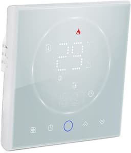 Slimme Thermostaat - Programmeerbare Regelaar - Energie Besparen - Nauwkeurigheid ±1℃ - AC 95-240V - Wit — thumbnail 1