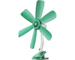 Elektrische Ventilator - Tafelventilator Klemventilator - Ruimte Koelen - 3-in-1 Montage - 142 x 89 cm - Groen