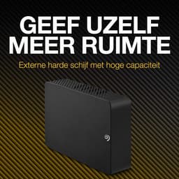Externe Harde Schijf - Opslagstation Desktop - Bestanden Opslaan - Grote Capaciteit - 16TB - Zwart — thumbnail 2