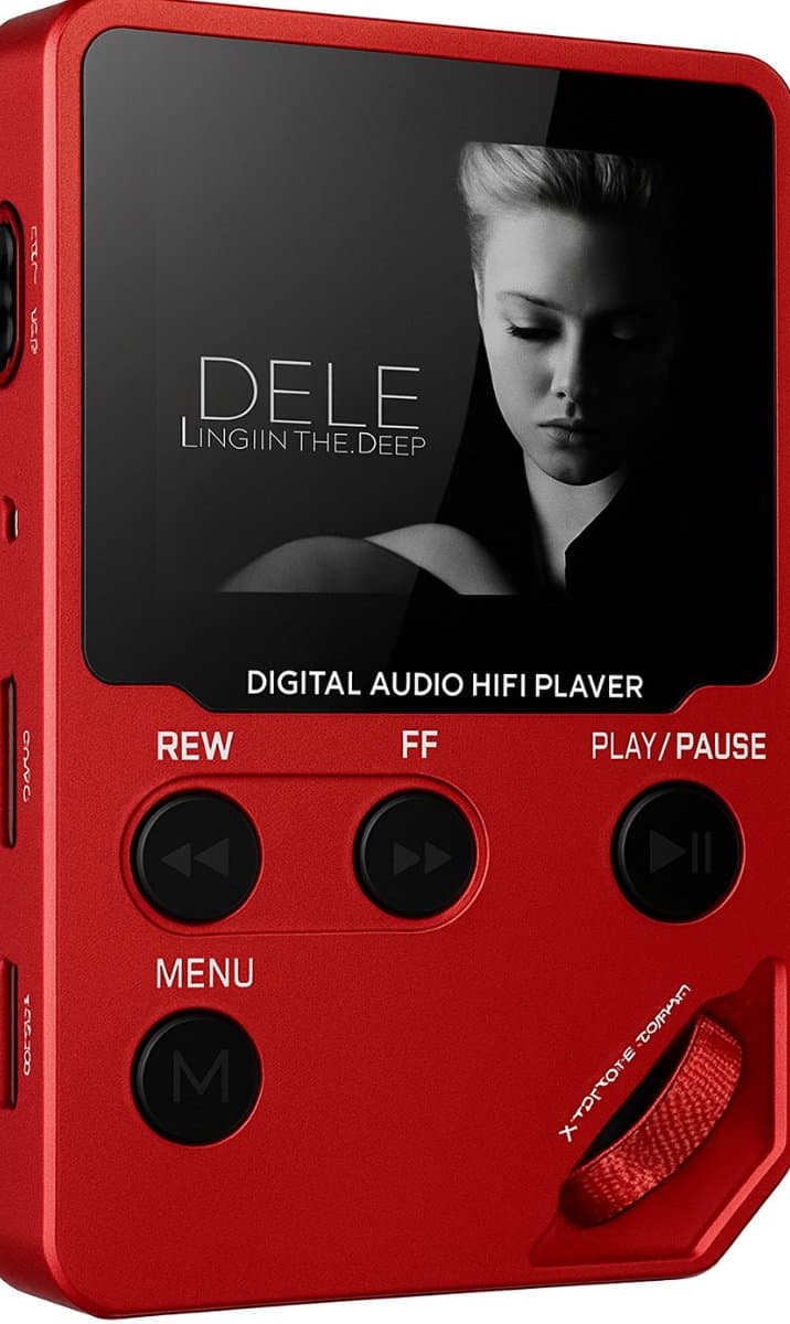 MP3-Speler - HiFi Muziekspeler - Bluetooth 5.0 MP3 Speler - Lossless Audio - Digitale Muziekspeler Met Scherm - 8GB Intern Geheugen + 64GB Uitbreidbaar - High Resolution Geluid - DAC - USB-C - Draagbaar - Audio Speler — afbeelding 1
