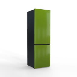 NUNKI LARGECOMBINFA-FGRA / Koel-vriescombinatie, A Klasse, 304l, Grass Green, Gloss (FRONT only) — thumbnail 4