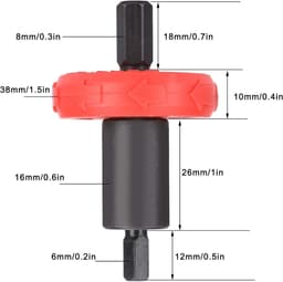 SnelShoppen - Motor Grasmaaier Starter - Elektrische Motor Adapter voor Grasmaaiers - Start Boor en Jump Start voor Grasmaaiers en Tuingereedschap - E — thumbnail 2
