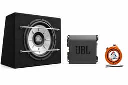 JBL STAGE STARTERPACK1000GT – Subwoofer Set – Stage 1200B 12 Inch – GT 80021 Versterker – Inclusief Kabelset – 1000W — thumbnail 1