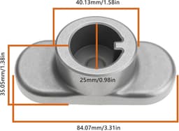 Dailygoods - 25 mm Grasmaaier Blade Adapter 748-0376C voor Maaiers — thumbnail 3
