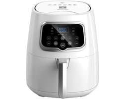Huishoudelijke Luchtfriteuse - Mini Oven - Gezond Koken - Meerdere Potten - 4.5 Liter - Wit
