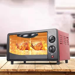 Compacte Magnetronoven - Aanrechtoven Grill - Snelle Maaltijden Bereiden - Instelbare Temperatuur - Niet Gespecificeerd - Zwart — thumbnail 4