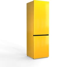 NUNKI LARGECOMBI-AYELL / Combi Bottom Koelkast, E klasse, 269l, Lucid Yellow, Gloss (ALL sides) — thumbnail 4