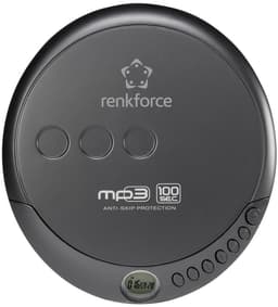 Renkforce RF-CDP-200 Discman CD, MP3 Zwart — thumbnail 3