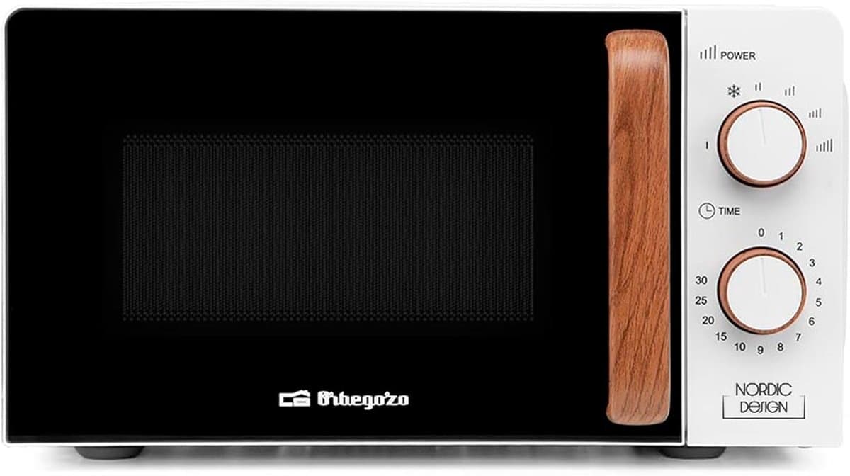 Magnetron Oven - Compacte Keuken - Snelle Maaltijden - Grillfunctie - 20 Liter - Wit — afbeelding 1