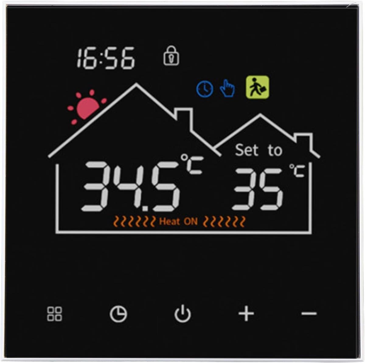 Slimme Thermostaat - Programmeerbare Controller - Comfort Thuis - LCD Touchscreen - AC90V-240V - Wit — afbeelding 1