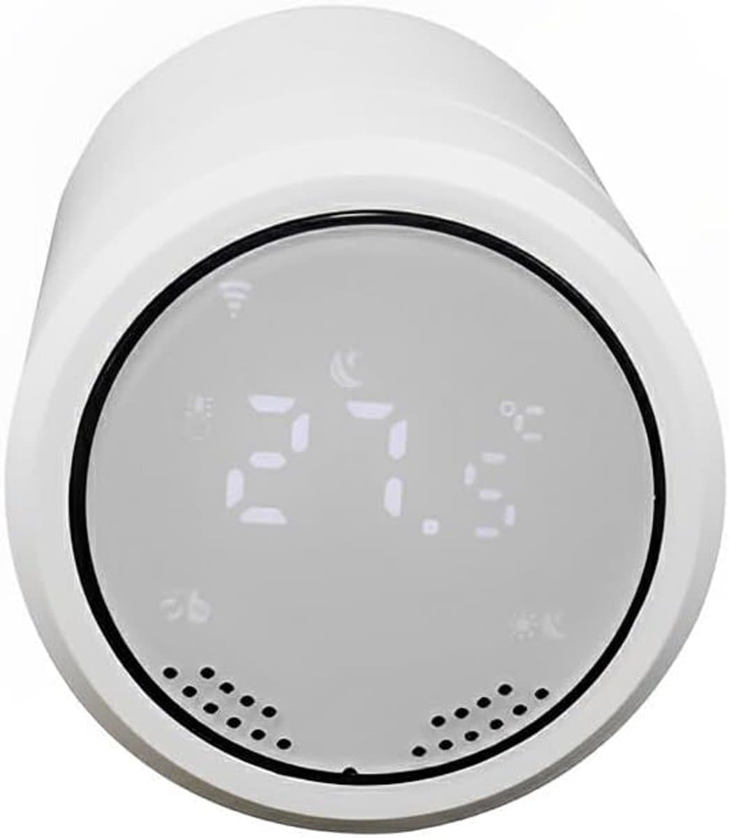 Radiator Aandrijving - Thermostaat Klep - Temperatuur Regelen - App Bediening - 1 stuk - Wit — afbeelding 1