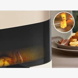 Multifunctionele Airfryer - Hete Lucht Frituurpan - Gezond Koken - Veelzijdige Keukenmachine - 5 Liter Capaciteit - Wit — thumbnail 5