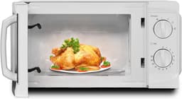 Magnetron - Kleine oven - Snel opwarmen - Handmatige bediening - 17 liter - Wit — thumbnail 5