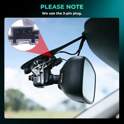 Dashboardcamera - Autocamera DVR - Veilige Rit Registratie - 4K Ultra HD Resolutie - 64 GB SD-kaart - Zwart — thumbnail 2