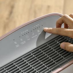 Luchtreiniger - Air cleaner - Airpurifier - Air purifier met HEPA Filter - 3 lagen CADR 220 m³/u tot 28 m² - ABS en PP - 45W - Wit — thumbnail 2