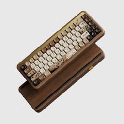 Akko MU01 Mountain Seclusion toetsenbord Gamen USB + RF Wireless + Bluetooth QWERTY Amerikaans Engels Hout — thumbnail 4