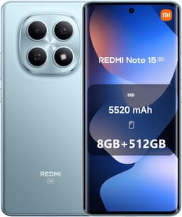 Xiaomi Redmi Note 15 5G - 8GB - 512GB - Glacier Blauw - Dual SIM — thumbnail 1