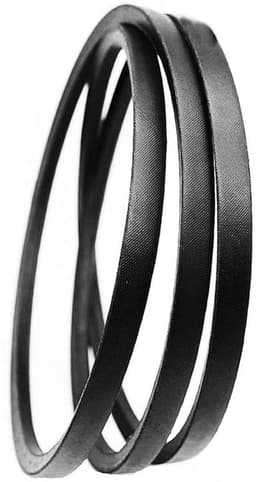 Grasmaaier Riem Vervanging - Onderdeelnummer 135061504/0 - Breedte 13 mm - Omtrek 1956 mm - Geschikt voor Mountfield 1538M-SD/T38M-SD - Zwart - Maaier Riem — thumbnail 1