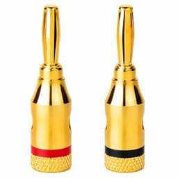 Sounix Bananenstekkers - 8 Stuks - Banana Plugs Schroefverbinding - Audio Connector voor Versterker, Home Cinema en HiFi Installatie — thumbnail 2