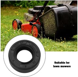 Dailygoods- Olieafdichting 4 Stuks - Nitrilrubber - 12x22x9 mm - Geschikt voor Grasmaaier/Auto/Motorfiets/Truck - Zwart - Eenvoudig te Installeren - Keerring — thumbnail 5