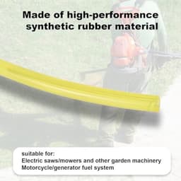 12 stuks vervangende primerbollenset voor Zama Echo Stihl Homelite Robi Pouland 0058001 12538108660 561635001 A01195A, GPU-materiaal carburateurbollen met brandstofslangen — thumbnail 4