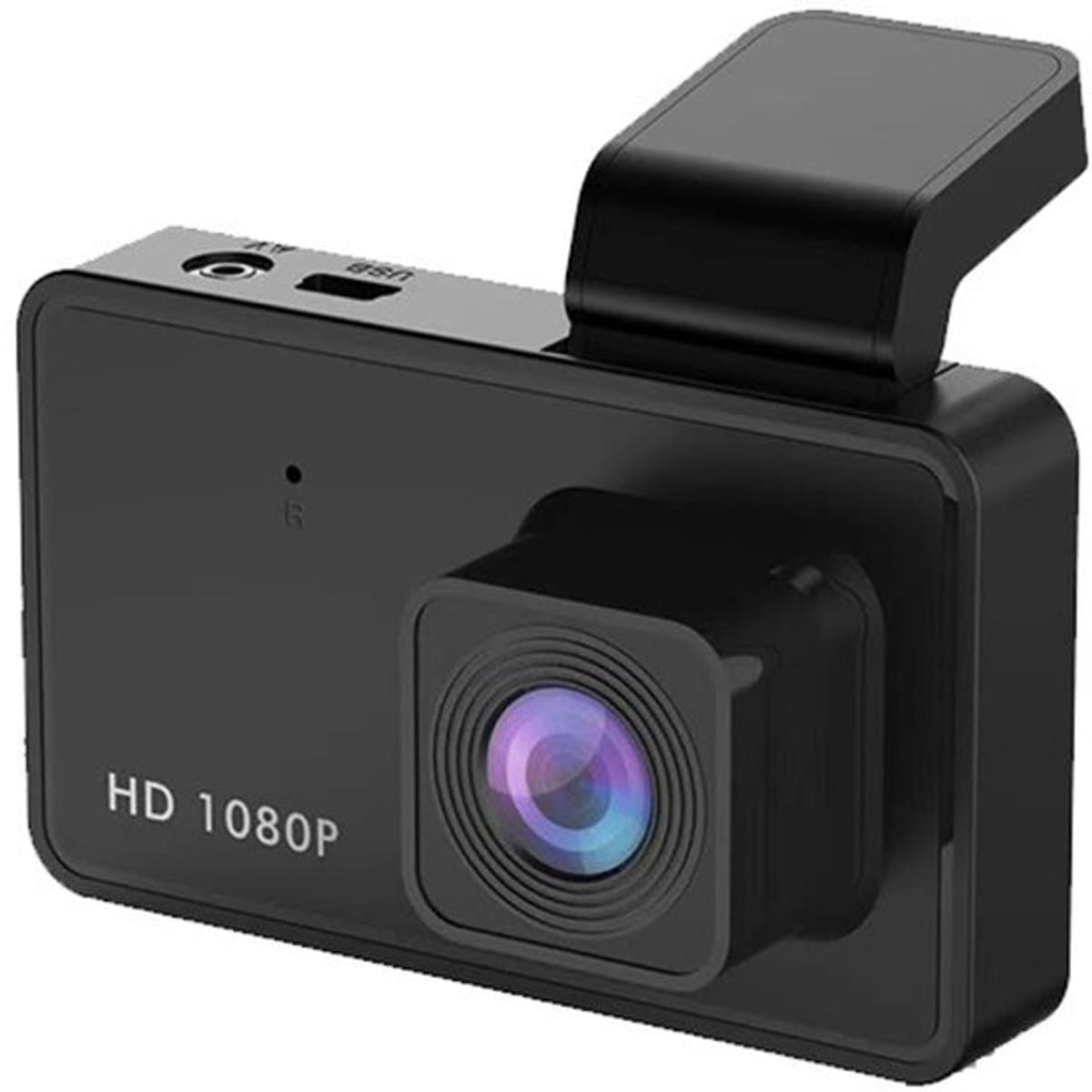 Dashcam, camera aan de voorzijde, nachtzicht, ingebouwde zwaartekrachtsensor, 1080p HD-videokwaliteit, loopopname, bewegingsdetectie. — afbeelding 1