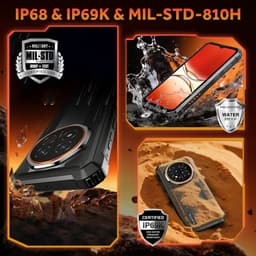 OUKITEL G6 Outdoor Smartphone, 10600mAh, 16GB+64GB, 16MP, IP68 Waterdicht, Android 16, OTG, Dual 4G — thumbnail 2