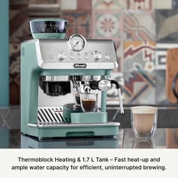 DeLonghi La Specialista Arte EC9155.GR Espresso machine met molen - Groen — thumbnail 4