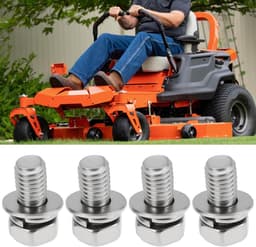 Grasmaaier batterij bevestiging M5x10mm - 20 stuks vierkante moer schroef set - vervang oude hardware - ShopVlot — thumbnail 2