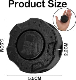 Grasmaaier tankdeksel - 2 stuks reserveonderdelen - robuust kunststof - voorkomt brandstofverlies - ShopVlot — thumbnail 2