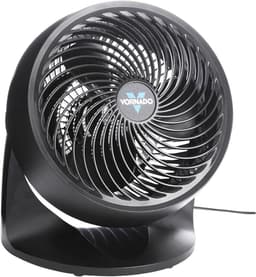 Tafelventilator Stil 3 Snelheden Compacte Luchtcirculator 23 m Luchtbereik Verstelbare Kantelhoek Zwart — thumbnail 1