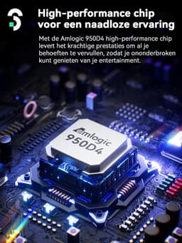 Smart Beamer Full HD 1080p met Netflix – 500 ISO Lumen – Autofocus – 4K Ondersteuning – WiFi en Bluetooth — thumbnail 3