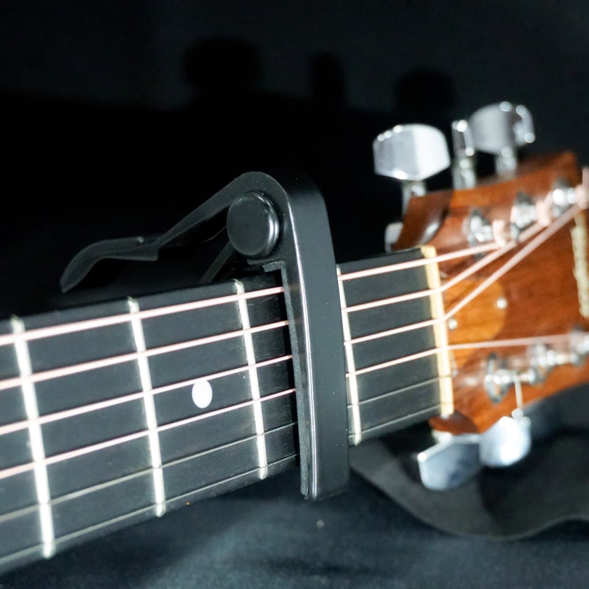 Akoestische gitaar Capo - Capo akoestische - Western gitaarcapo - Gitaarklem — afbeelding 1