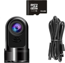 Mini Dashcam - Autocamera Rijassistent - Veiliger Rijden - ADAS Camera - 1080p HD - Zwart — thumbnail 1