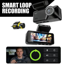 Dashcam - Autocamera - Veilige Ritten - Nachtzicht Registratie - 3.2 Inch Scherm - Zwart — thumbnail 5