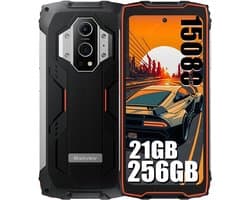 Blackview BV9300 Robuuste Smartphone (100LM Zaklamp) 15080mAh Helio G99 21GB+256GB 6.7'' 120Hz 50MP+ 32MP Camera, IP68 Waterdichte Buiten Mobiele Telefoon NFC -Groen