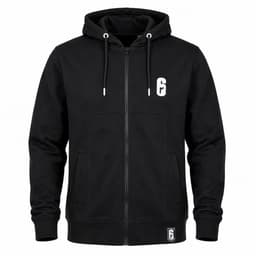 Bioworld – Rainbow Six Siege Vest met Rits – Zwart – Maat L — thumbnail 1