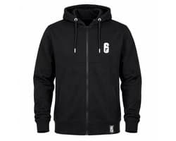 Bioworld – Rainbow Six Siege Vest met Rits – Zwart – Maat L