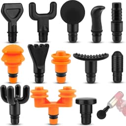 Massage gun accessoires set met 13 opzetstukken - veelzijdige massagekoppen - voor ontspanning van spieren - ShopVlot — thumbnail 1