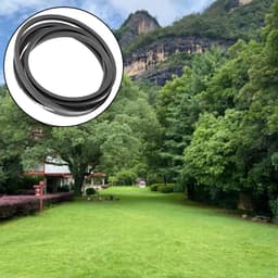 Grasmaaier Riem - Aandrijfriem Gazon - Gazon Onderhoud - Perfecte Pasvorm - 1 Stuk - Zwart — thumbnail 2